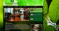 Desktop Screenshot of plantsanddesign.com